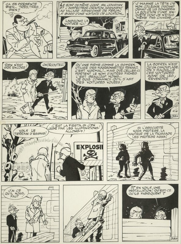 Tillieux - Gil Jourdan - Comic Strip