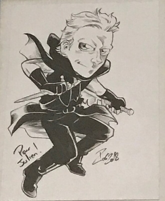 Omega Zell by Philippe Cardona - Original Illustration