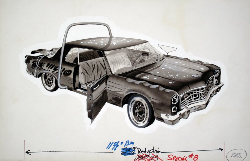 Bob Clarke, Mad´ s practical new car • MAD #140 - Illustration originale