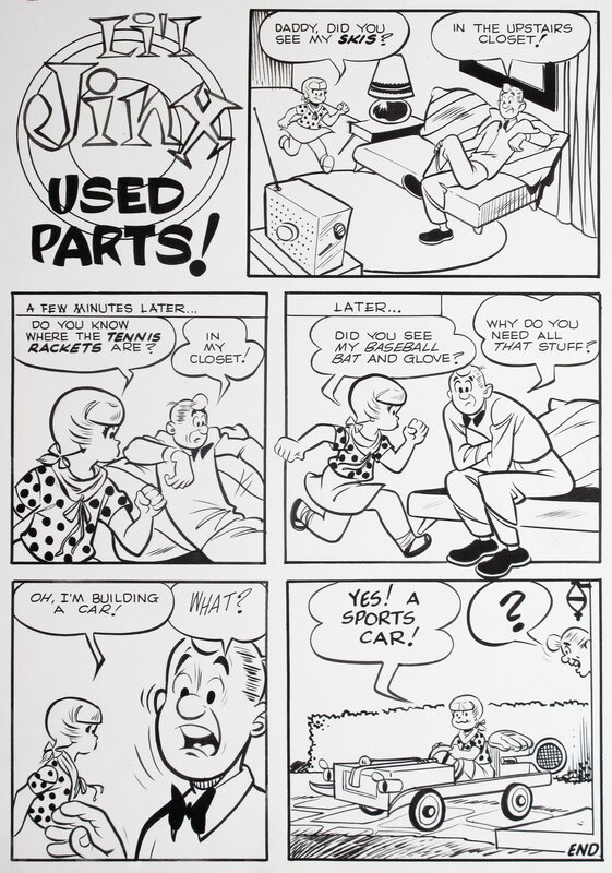 Joe Edwards, Li`i Jinx-Used Parts - Comic Strip