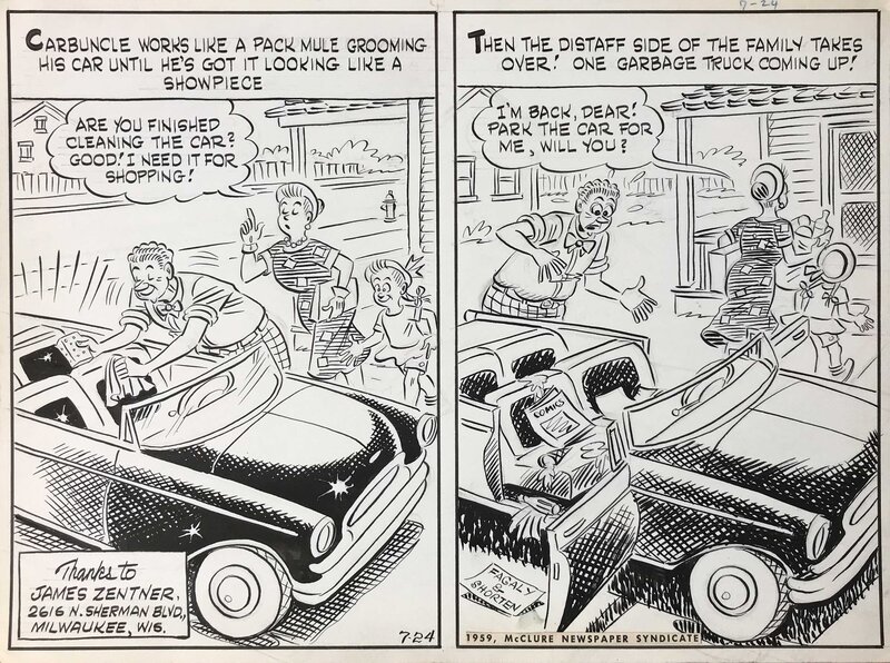 Family Car by Al Fagaly - Comic Strip