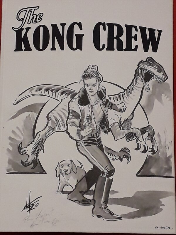 KONG CREW par Eric Hérenguel - Illustration originale