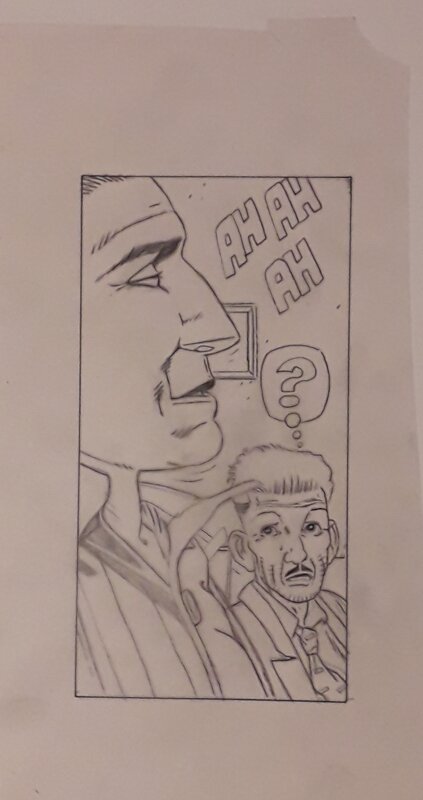 Hugues Labiano, Page 4  première case - Original art
