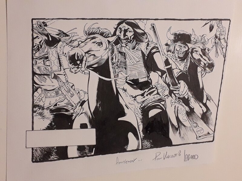 Western by Hugues Labiano - Original art