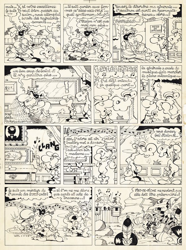 Jean-Claude Poirier, Horace, cheval de l'Ouest ! - Comic Strip