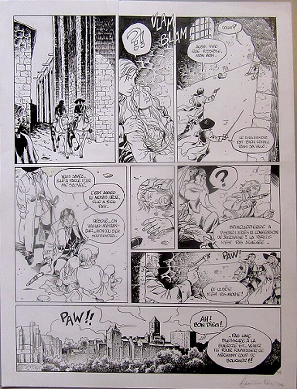 Le maître de pierre by Jean-Marc Stalner - Comic Strip