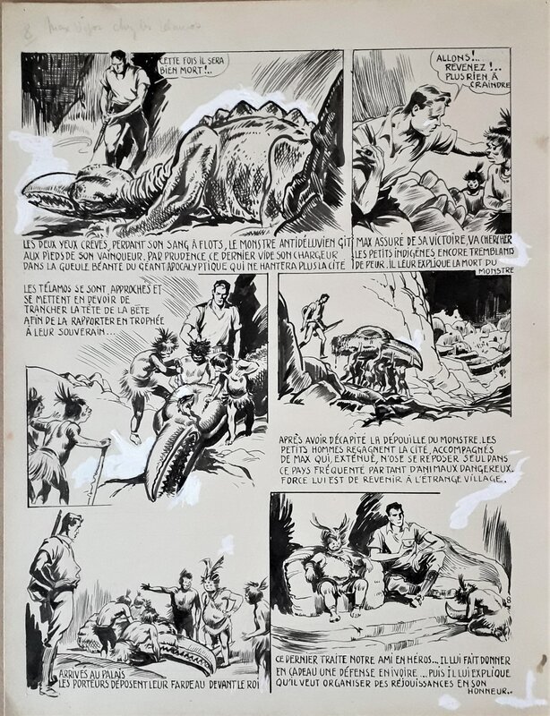 Dut - Max vigor chez les Telamos (1945/1947) - Comic Strip