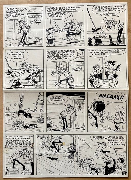 Marcel Remacle, Vicq, L'Ile de la Main Ouverte - Comic Strip