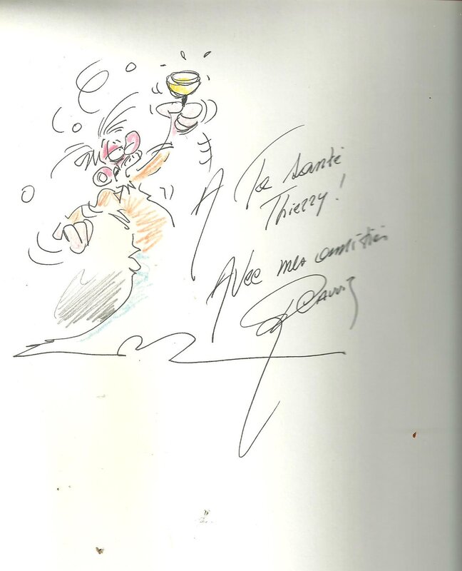 A votre santé by Louis-Michel Carpentier, Raoul Cauvin - Sketch