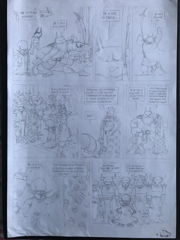 Boulet, Donjon Zenith - 5 - UN Mariage à Part - Original art
