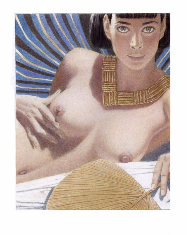 Egyptienne par Andréi Arinouchkine - Illustration originale
