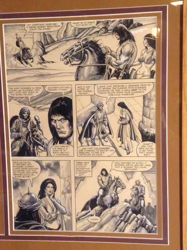 Conan 2 par John Buscema - Planche originale
