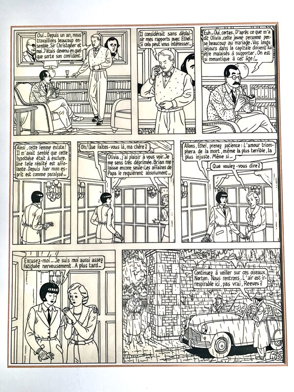 Le dossier Harding by Floc'h, Francois Rivière - Comic Strip