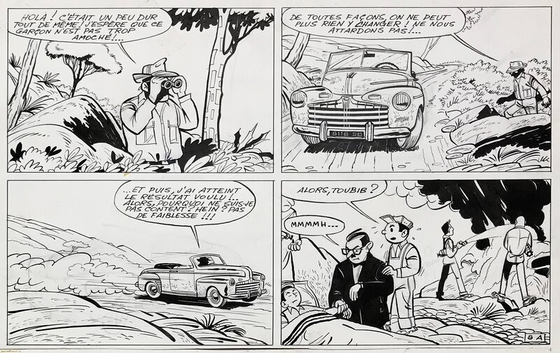 Mittéï, Les BOLIDES d´ARGENT p08 - Comic Strip