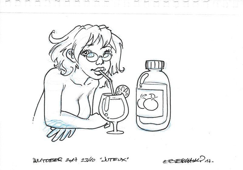 Bruno Bellamy, Bellaminette - Inktober 2017 - 
