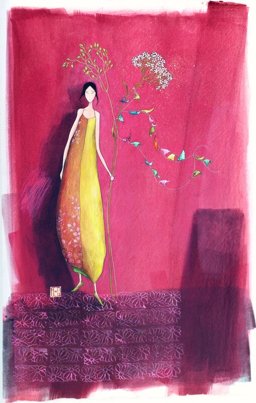 Jour de Fête by Gaëlle Boissonnard - Original Illustration