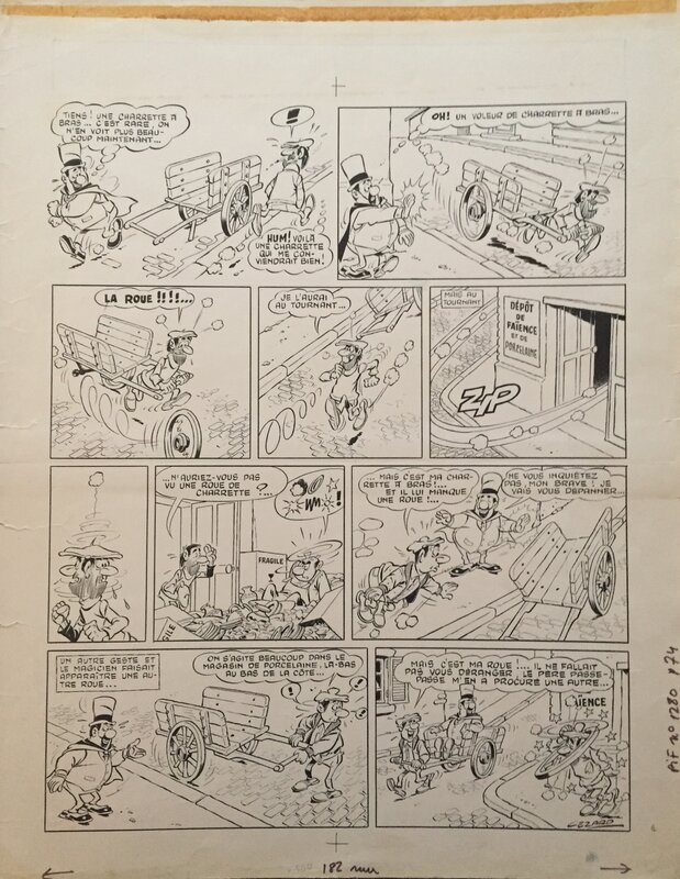 Le Père Passe-Passe by Cézard - Comic Strip