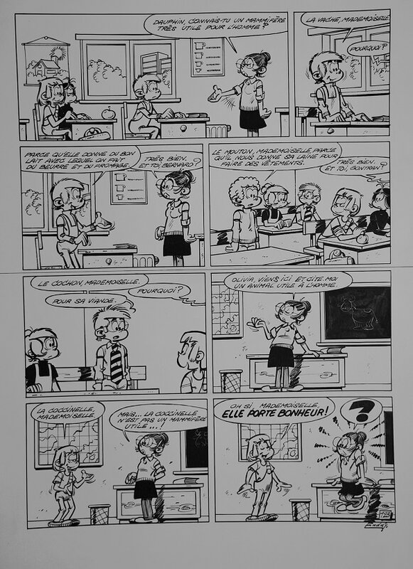 Endry, Planche originale 02 - Comic Strip