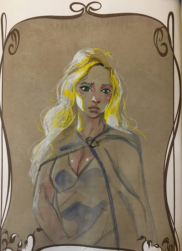 Daenerys Targaryen by Antonin Gallo - Sketch