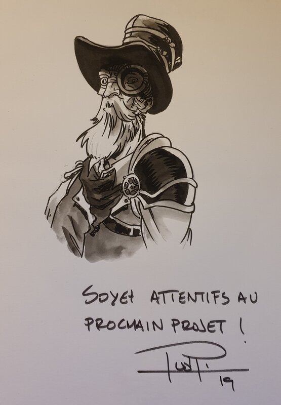 Old Man by Juapi - Sketch