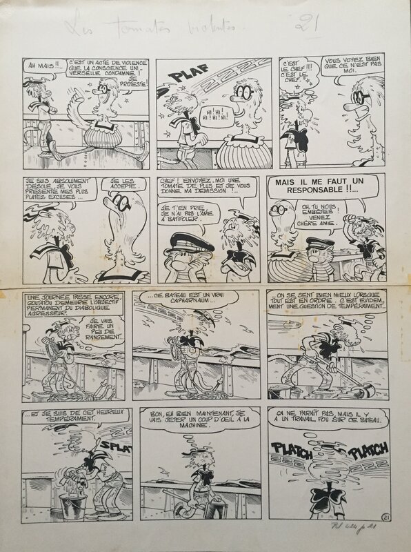 Guy Mouminoux, Goutatou et Dorochaux - Comic Strip