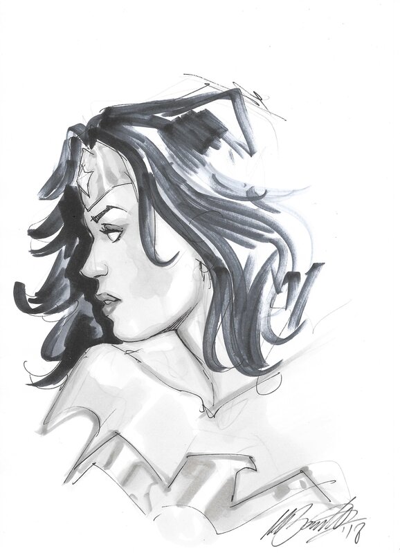 Wonder Woman par Marco Santucci - Dédicace