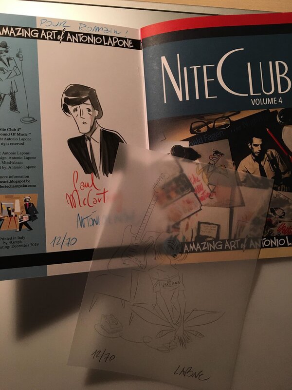Nite Club Volume 4 par Antonio Lapone - Dédicace