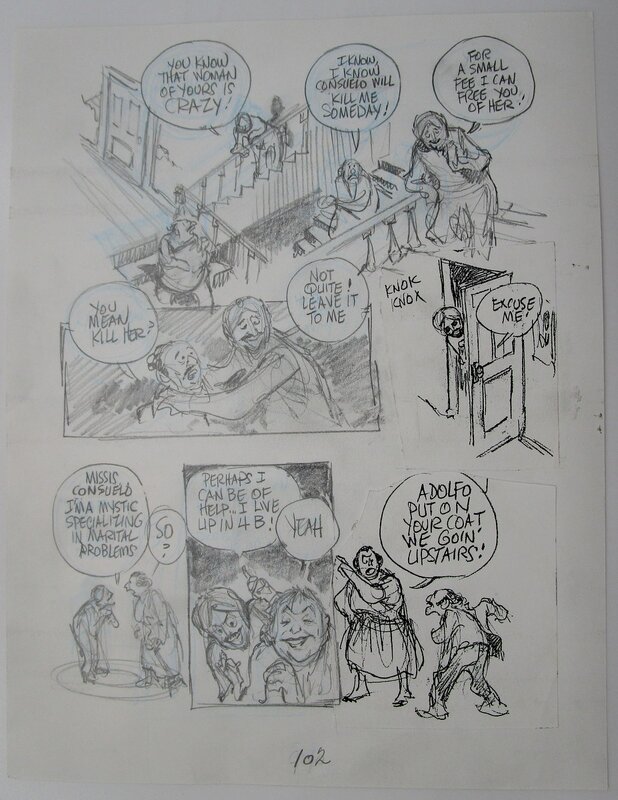Will Eisner, Dropsie avenue - page 102 - Œuvre originale