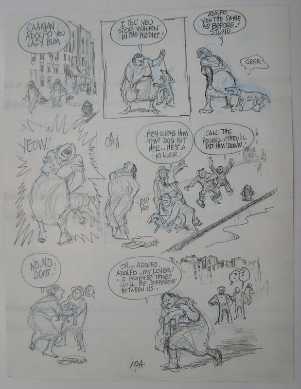 Will Eisner, Dropsie avenue - page 104 - Original art