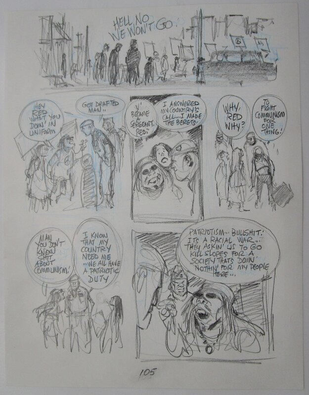 Will Eisner, Dropsie avenue - page 105 - Œuvre originale