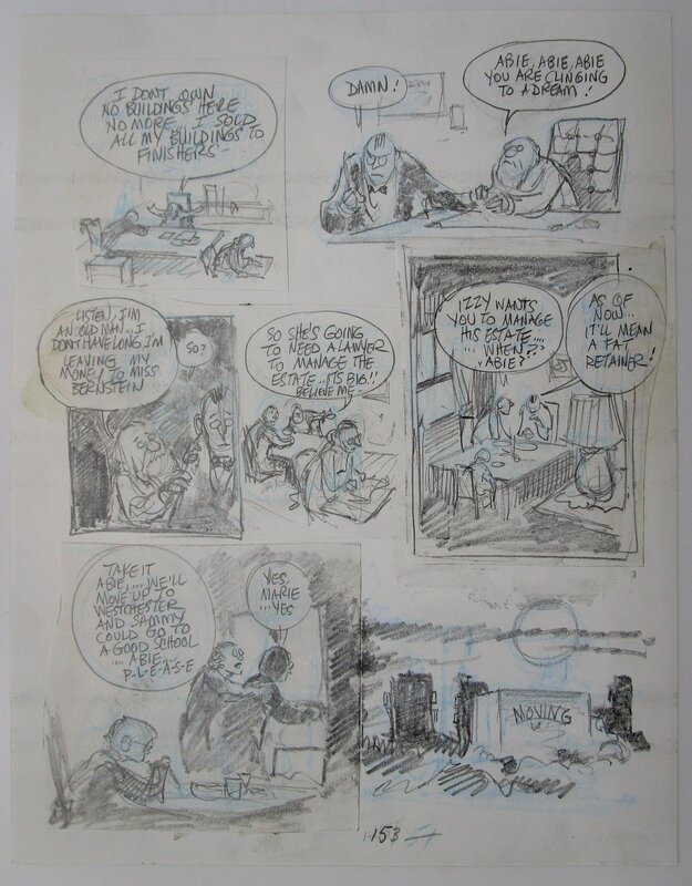 Will Eisner, Dropsie avenue - page 153 - Œuvre originale