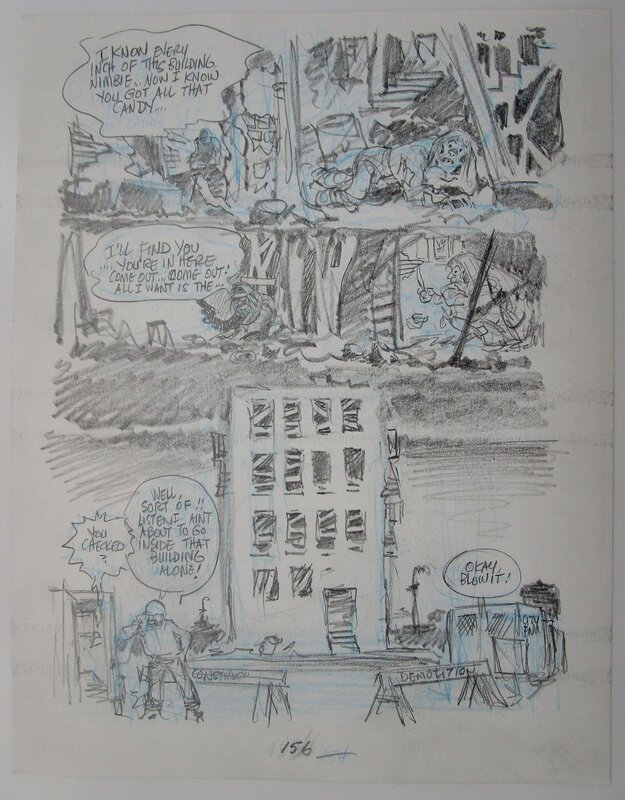 Will Eisner, Dropsie avenue - page 156 - Œuvre originale