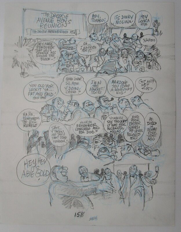 Will Eisner, Dropsie avenue - page 158 - Œuvre originale