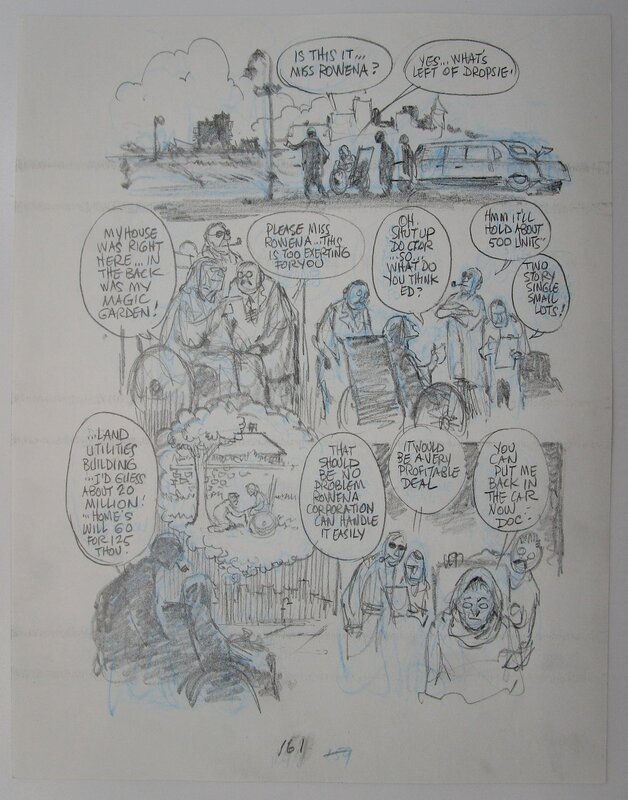 Will Eisner, Dropsie avenue - page 161 - Original art