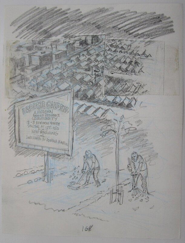 Will Eisner, Dropsie avenue - page 168 - Œuvre originale