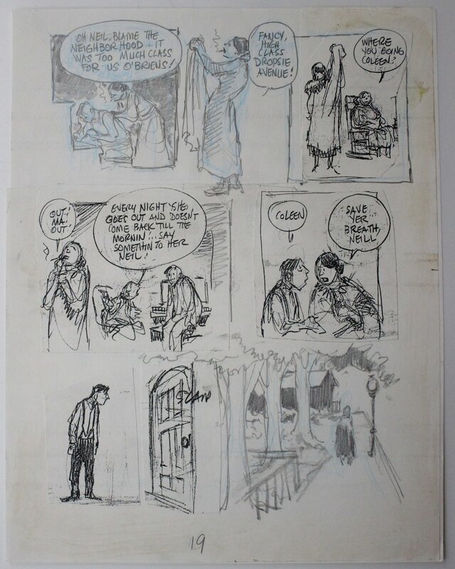Will Eisner, Dropsie avenue - page 19 - Œuvre originale