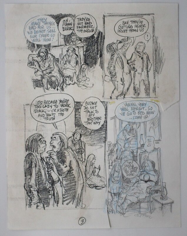 Will Eisner, Dropsie avenue - page 3 - Original art