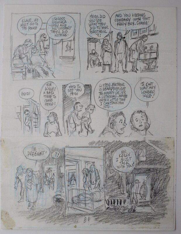 Will Eisner, Dropsie avenue - page 31 - Original art