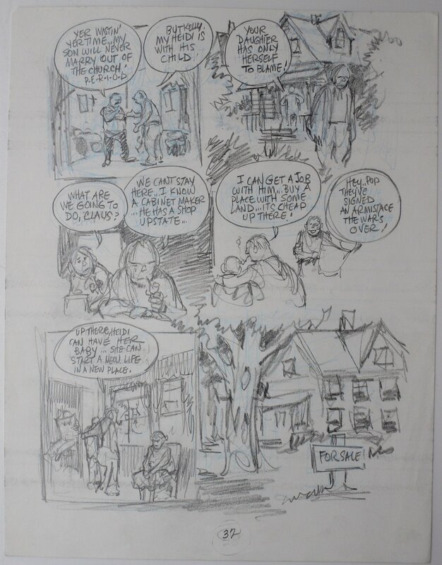 Will Eisner, Dropsie avenue - page 32 - Original art