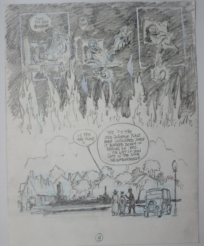 Will Eisner, Dropsie avenue - page 9 - Original art