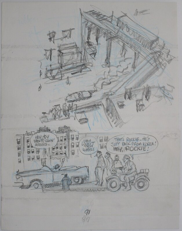 Will Eisner, Dropsie avenue - page 91 - Œuvre originale