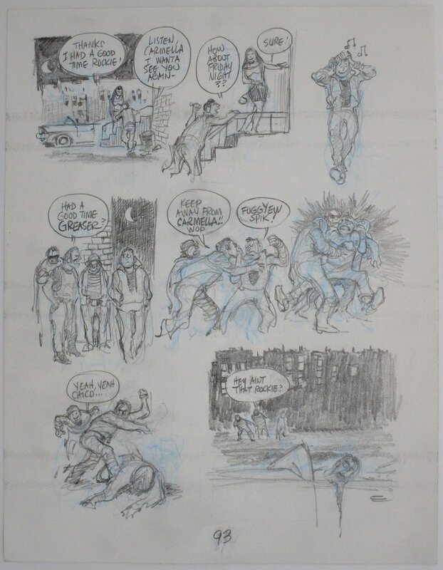 Will Eisner, Dropsie avenue - page 93 - Œuvre originale