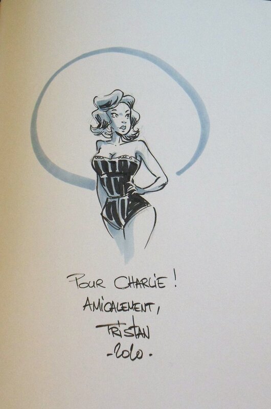 Pin-Up by Tristan Josse - Sketch