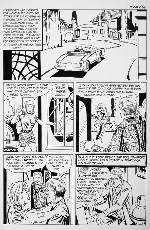 Steve Ditko, Scary Tales • The Drowned Girl • p03 - Comic Strip