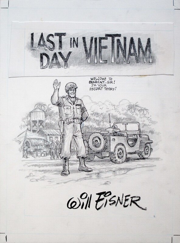 Will Eisner, Last Day in Vietnam p01 - Comic Strip