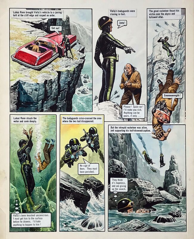 The Trigan Empire par Don Lawrence - Planche originale