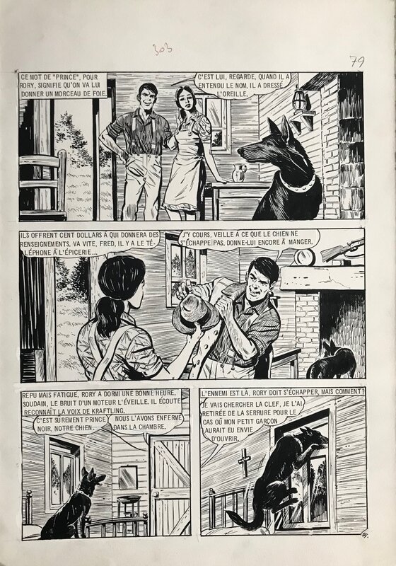 unknown, Rory chien de cirque pl 79 - Comic Strip