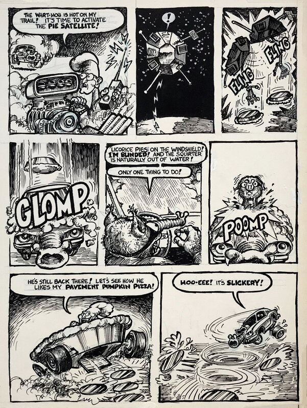 Gilbert Shelton, Wonder Wart-Hog #01 p23 • U-Comix - Comic Strip