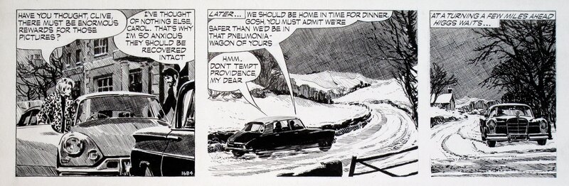 David Wright, Carol Day • The Changeling #1684 • Citroën DS - Comic Strip