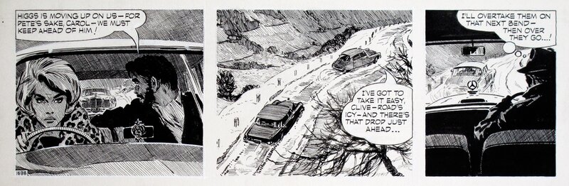 David Wright, Carol Day • The Changeling #1688 • Citroën DS - Comic Strip